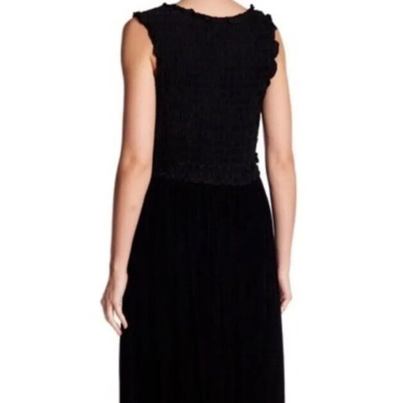 NEW Max Studio Women's Black Velvet Maxi Dress - Picture 3 of 10